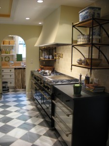 My (former) dreamy kitchen with Spanish Marble Floor....